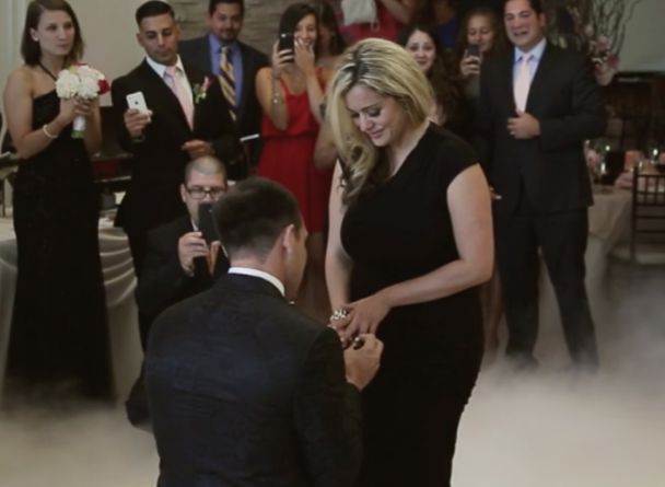 proposing at someone else wedding